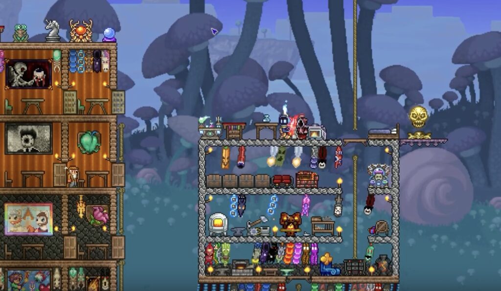 how to craft silk in terraria