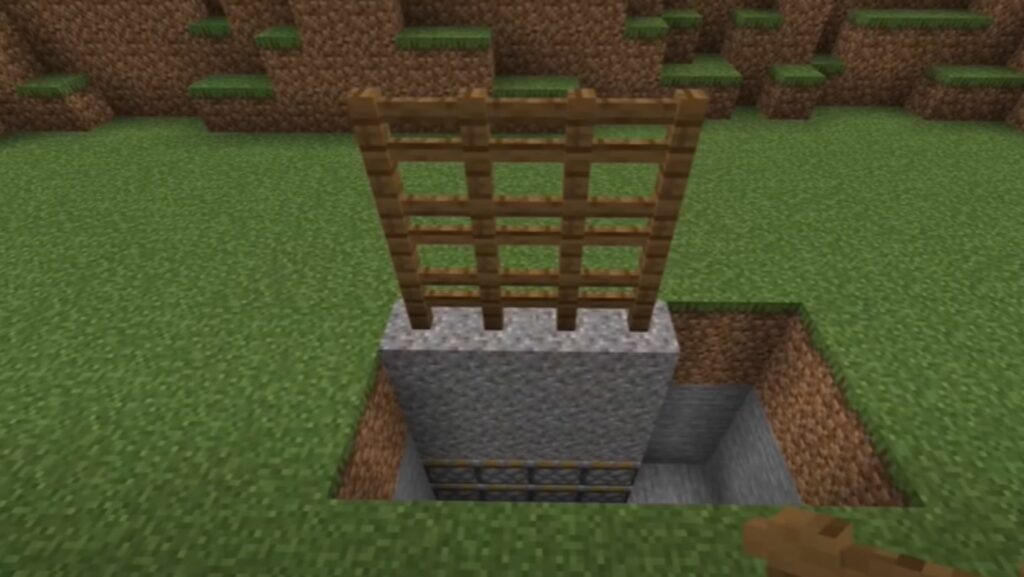 how to craft a gate in minecraft