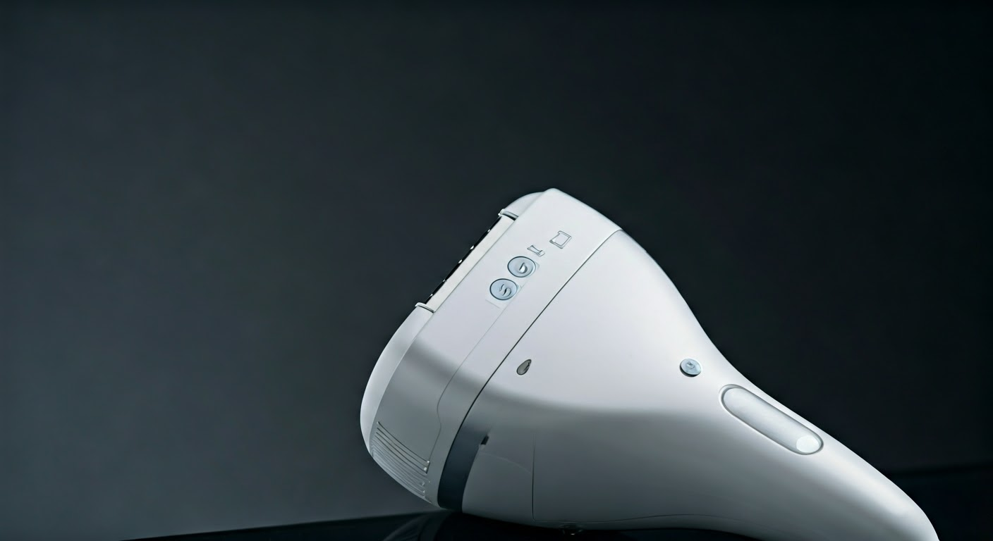 Close-up of IPL device features