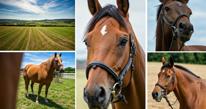 Various equine eye cameras in action